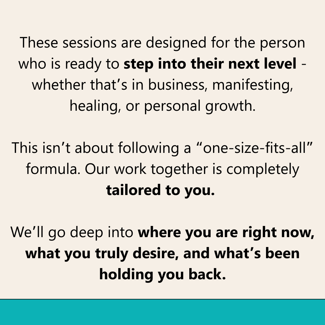 Work 1:1 With Jess – Private Coaching