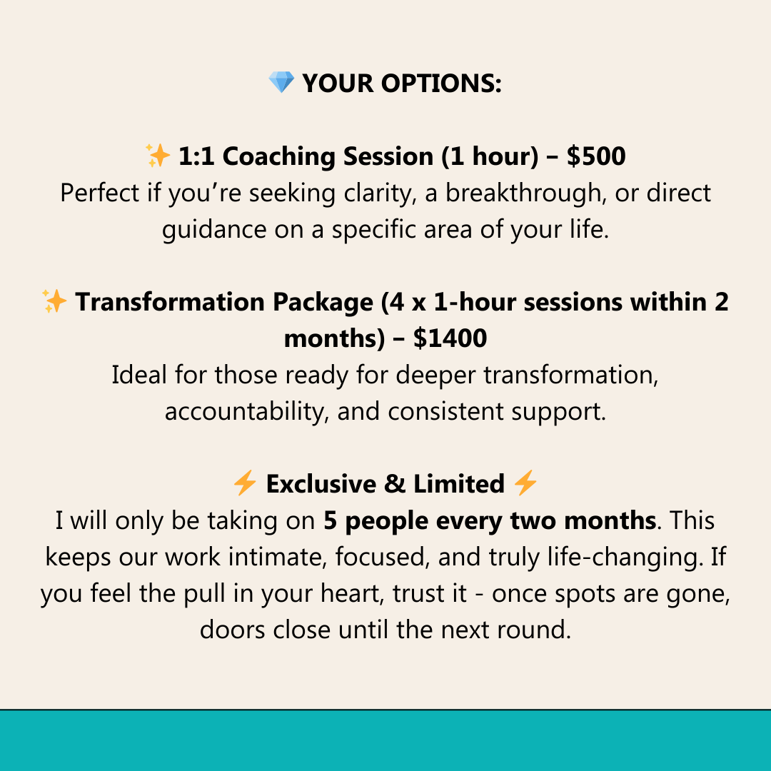 Work 1:1 With Jess – Private Coaching