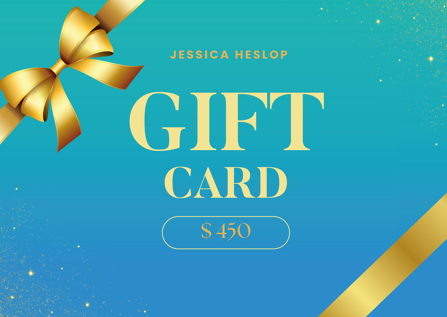 Gift Card www.jessicaheslop.com