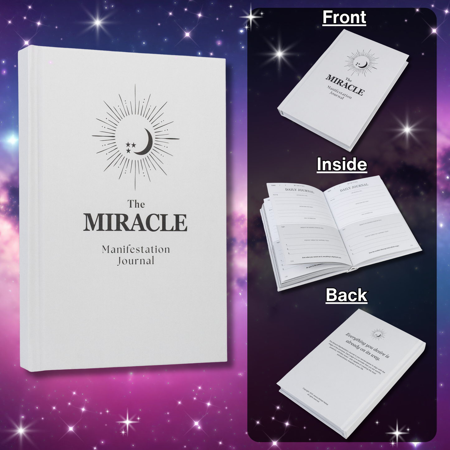 The Miracle Manifestation daily Journal