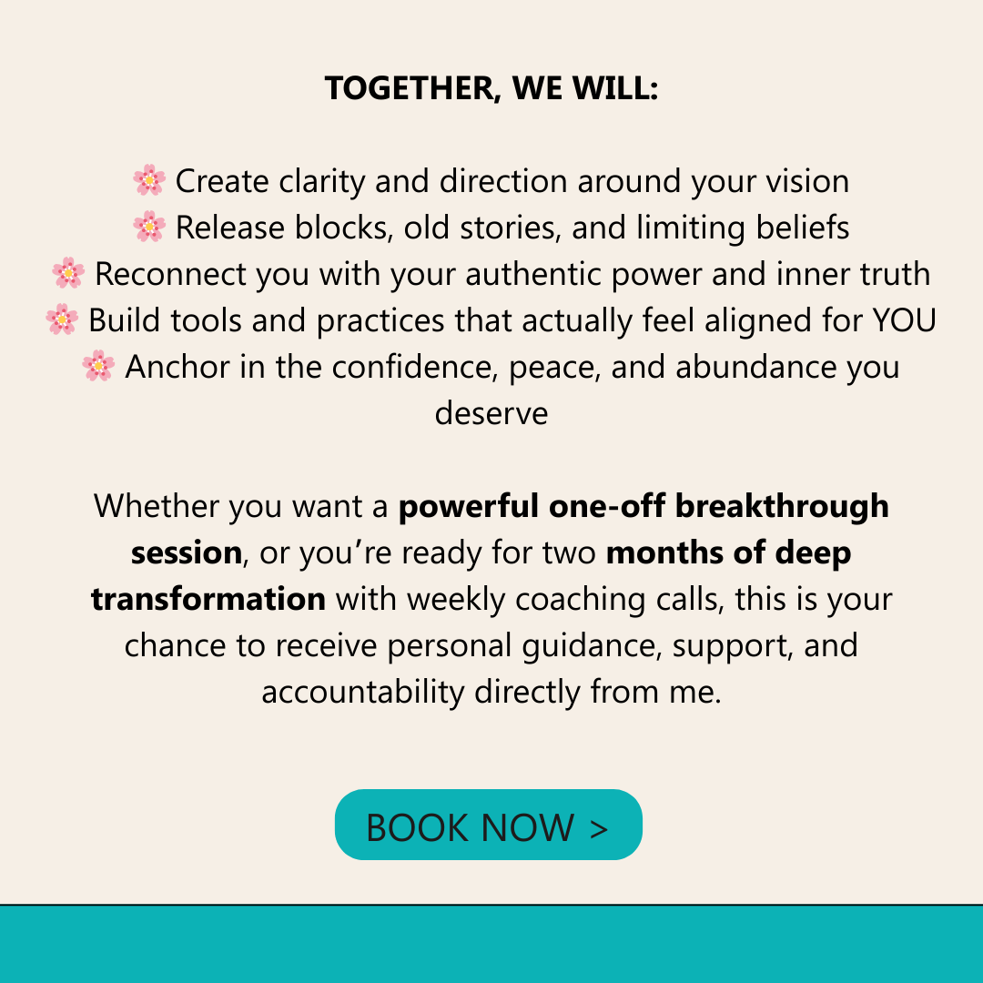 Work 1:1 With Jess – Private Coaching
