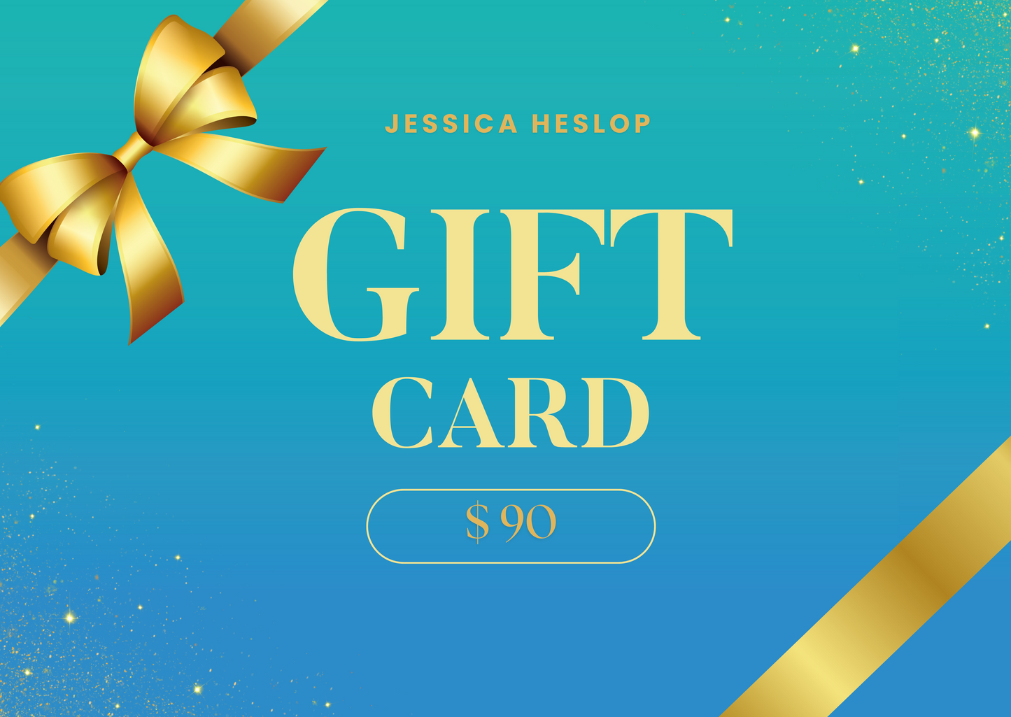 Gift Card www.jessicaheslop.com