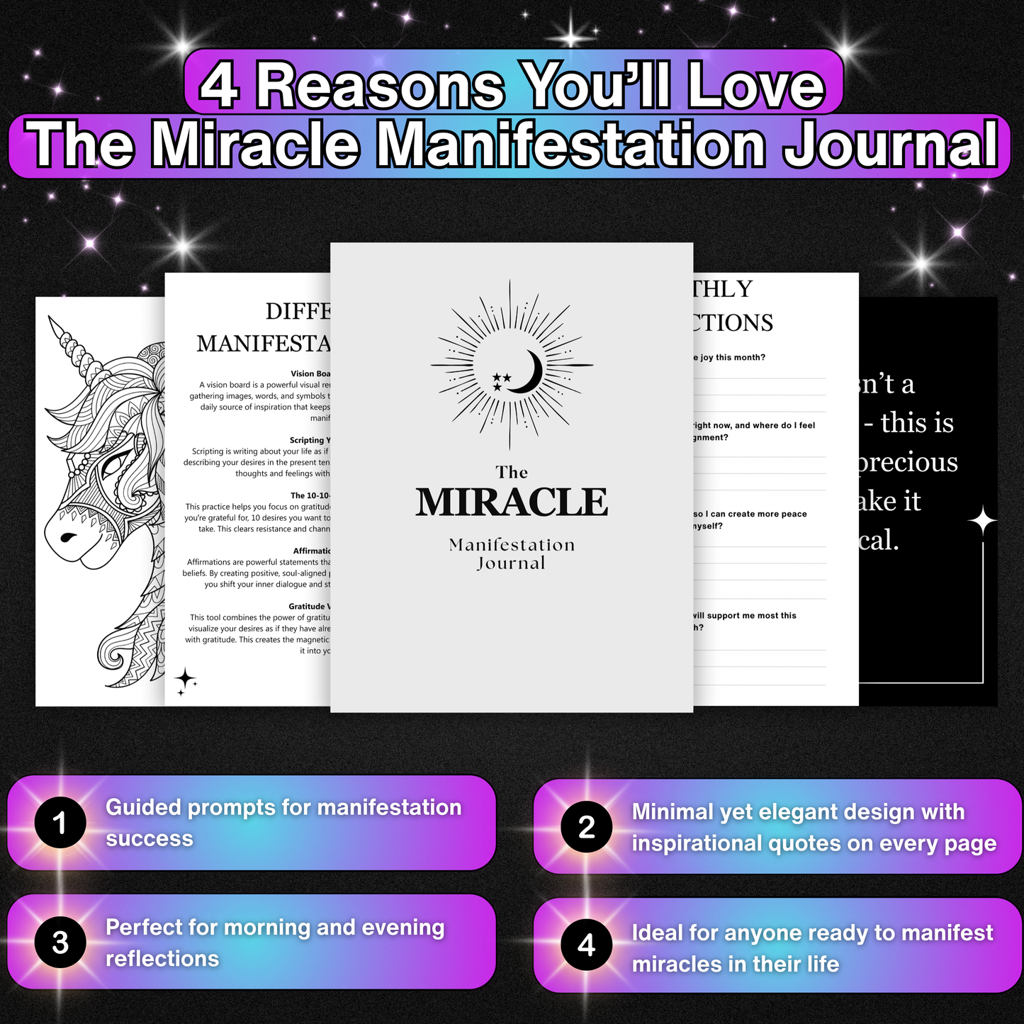 The Miracle Manifestation daily Journal